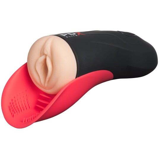 PDX Elite Fuck-O-Matic Masturbator        - Beige