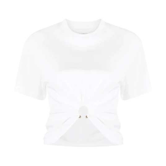 Paco Rabanne Rabanne Dame Topper Hvit L Paco Rabanne Rabanne Dame Topper Hvit L