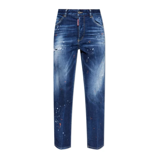 Dsquared Dsquared2 Dame Jeans Blå 2XS