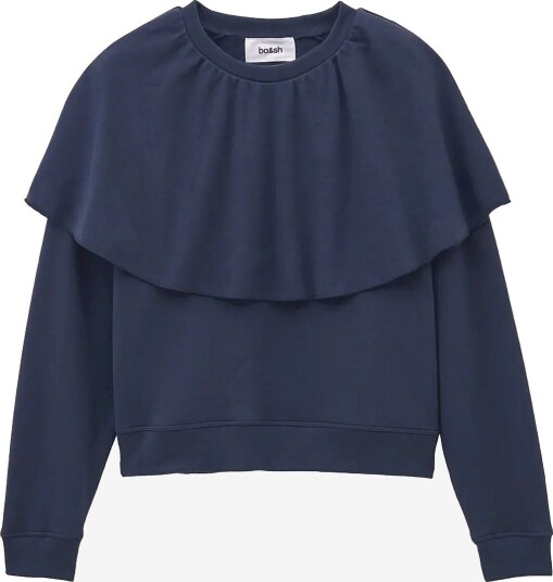 ba&sh Sweatshirt Dehina BLUE 36