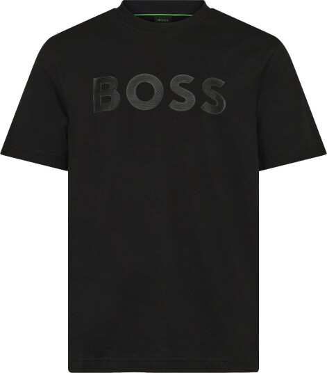 BOSS Ts_Structure Logo BLACK L