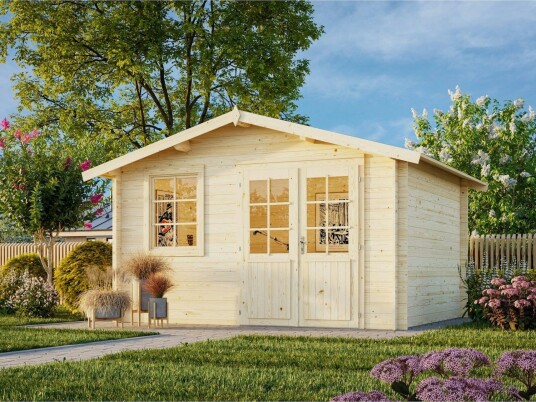 Palmako Anneks klara 10,4 10,8 m2. 28 mm laft