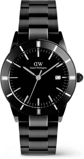 Black 40mm Mic Watch Iconic Paradigma Link | DW