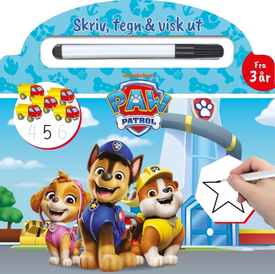 Paw Patrol Skriv tegn og visk ut! Paw Patrol Skriv tegn og visk ut!