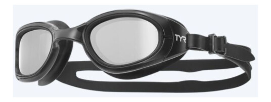 TYR mosjons svømmebriller   Spec OPS 2.0 Mirror   Sølv/svart