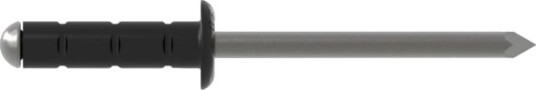 Gesipa Pg Blindnagler Al/A2 4X10 Mm Ral9005 Schwarz 0,5–6,5 Mm Pakke Med 500 Stk 1456117
