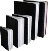 Voksdugsbog 75 X 105 Mm Linjeret 48 Ark