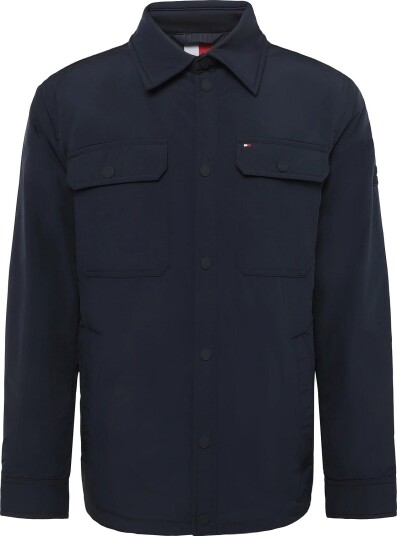 Tommy Hilfiger Packable Lw Shirt Jacket NAVY BLUE S