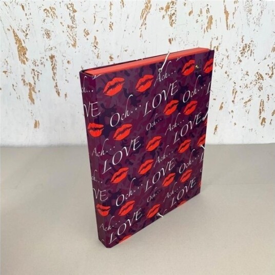 A4 Elastikkmappe Moderno Camouflage Love
