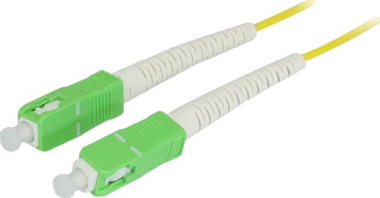 SYNERGY LWL-1-Faser-Patchk.  3mtr.SCAPC-SCAPC 9/125u OS2 G657A2 AD=2mm flexible Knickschutztülle  Synergy21,