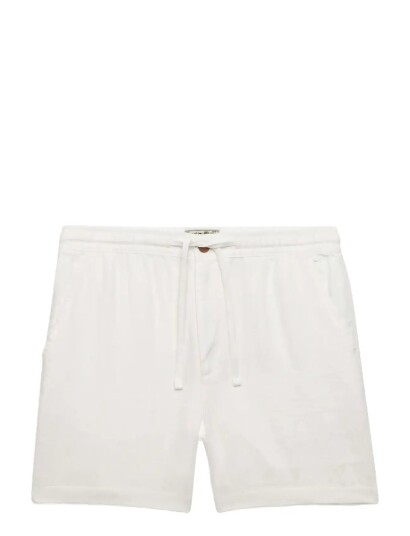 Superdry Merchant Linen Short   White   L