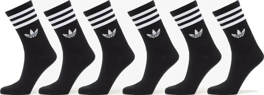 adidas Originals 3S Crew S 6P - Black - 40-42 adidas Originals 3S Crew S 6P - Black - 40-42