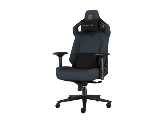 Genesis Nitro 800 Spillestol Ergonomisk Rektangulær Armlener T Formet Tipping Stoff Svart Grå Genesis Nitro 800 Spillestol Ergonomisk Rektangulær Armlener T Formet Tipping Stoff Svart Grå