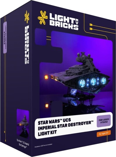 Light My Bricks Star Wars Imperial Star Destroyer lyssett