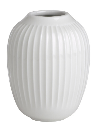 Kähler Hammershøi Vase White Kähler WHITE H10.5CM