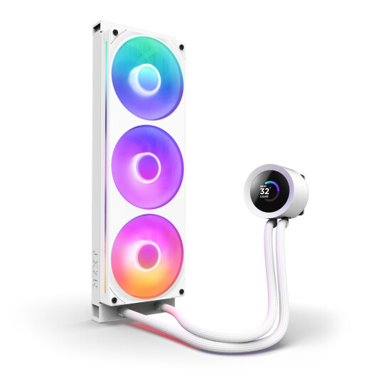 NZXT Kraken Plus 360 RGB AiO kjøler (hvit) NZXT Kraken Plus 360 RGB AiO kjøler (hvit)