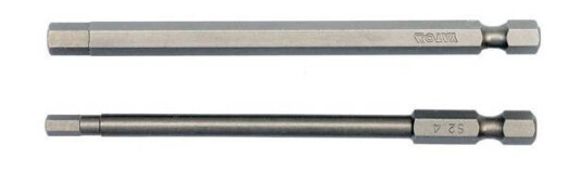 Yato 2 Stykker 100 mm Hex Bitssett 1/4" Metrisk Stål