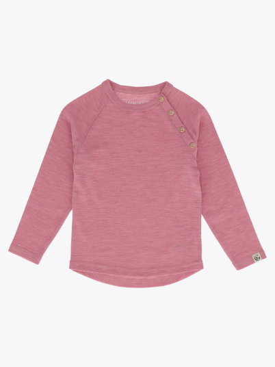 Gullkorn Villvette Ull Longsleeve Rosa 104