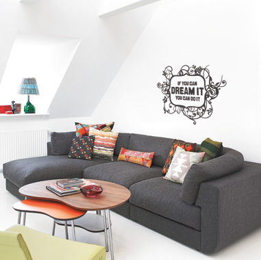 Mydream wallsticker av Heidi Holm Pedersen, 42x56 cm Mydream wallsticker av Heidi Holm Pedersen, 42x56 cm