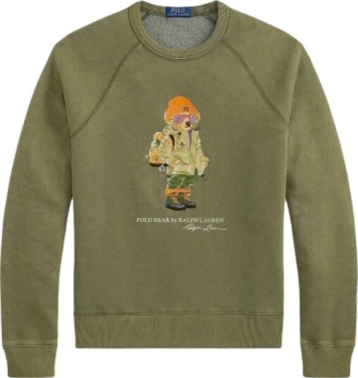 Polo Ralph Lauren Polo Bear Fleece Sweatshirt   CRUISE OLIVE   M