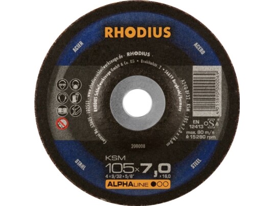 Rhodius 200008 Ksm Skrubskive 25 Stk