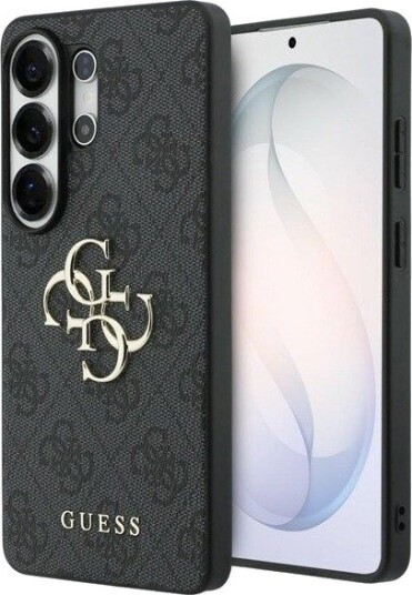 Guess 4G Big Metal Logo Mobildeksel til Samsung Galaxy S26 Ultra - Svart