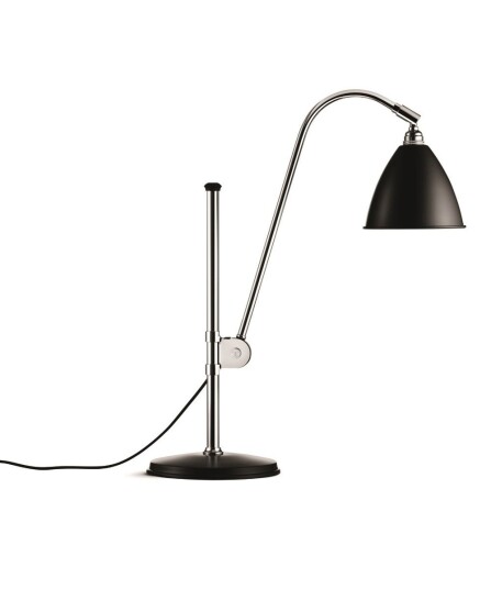 Gubi BL1 Black Semi Matt/Chrome