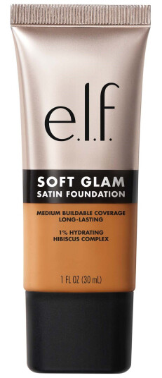 E.l.f. Soft Glam Satin Foundation 45 Tan Warm - Medium Dekkende Foundation med Satengfinish E.l.f. Soft Glam Satin Foundation 45 Tan Warm - Medium Dekkende Foundation med Satengfinish
