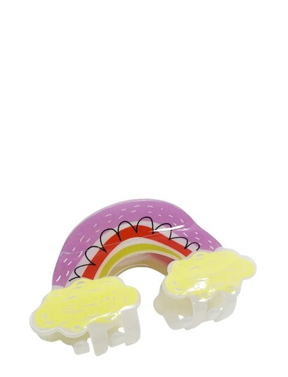Pipol"s Bazaar Rainbow Clamp Yellow Yellow ONE SIZE Pipol"s Bazaar Rainbow Clamp Yellow Yellow ONE SIZE