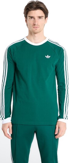 Adidas Originals 3S Ls Tee Green XL