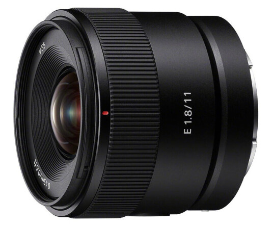 Sony E 11mm f/1.8 Vidvinkelobjektiv for APS-C E-Mount Sony E 11mm f/1.8 Vidvinkelobjektiv for APS-C E-Mount