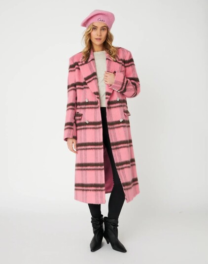 crās Sloanecras Coat Pink 44