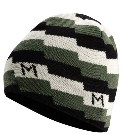 Aclima Lars Monsen Femunden Beanie Black/Nature/Olive One Size Aclima Lars Monsen Femunden Beanie Black/Nature/Olive One Size