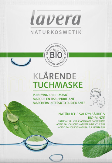 Lavera Sheet Mask Purifying M. Mint
