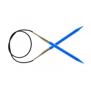 KnitPro Trendz Rundpinde Akryl 120cm 6,50mm / 47.2in US10½ Blue