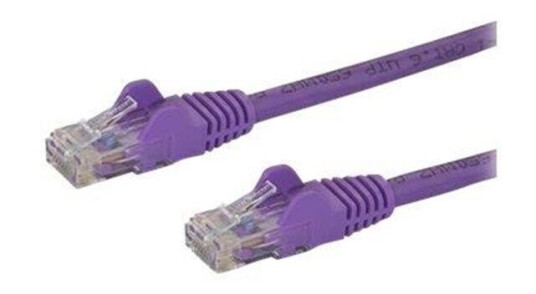 0.5m Purple Cat6 / Cat 6 Snagless Ethernet Patch Cable 0.5 m - network cable - 50 cm - purple