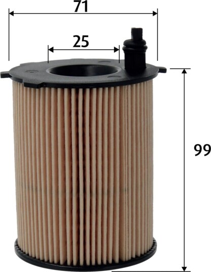 Oljefilter VALEO 586665