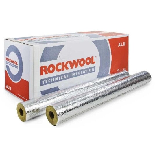 Rockwool Rørskål med Tape 1 m 28mm / 20mm Rockwool Rørskål med Tape 1 m 28mm / 20mm