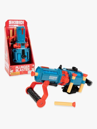 Skibdi Toilet Skibidi Toilet Plunger Blaster - Multi/patterned - ONE SIZE