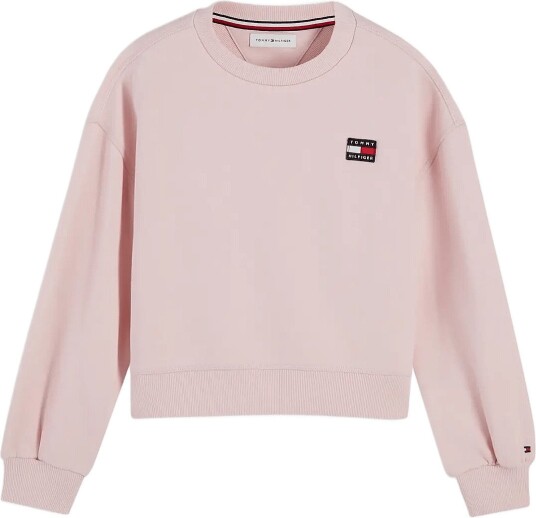 Tommy Hilfiger Heritage Flag Sweatshirt Pink 140 Tommy Hilfiger Heritage Flag Sweatshirt Pink 140