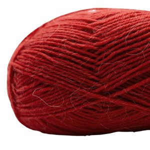 Kremke Soul Wool Edelweiss Alpaka 021 Rød Kremke Soul Wool Edelweiss Alpaka 021 Rød