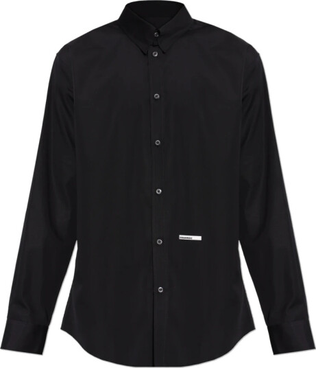 Dsquared2 Herre Skjorter Svart L,