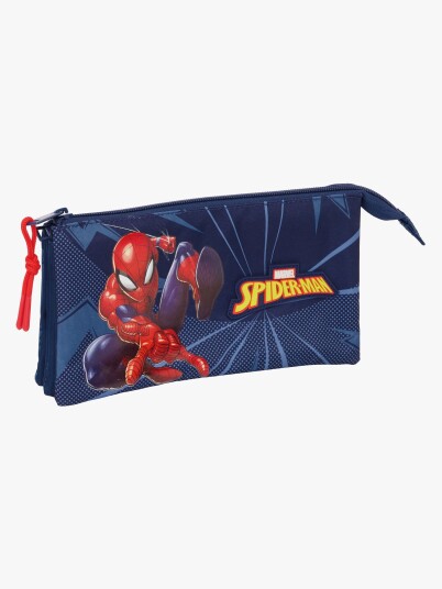 Marvel Spider Man Trippelpennal Blå