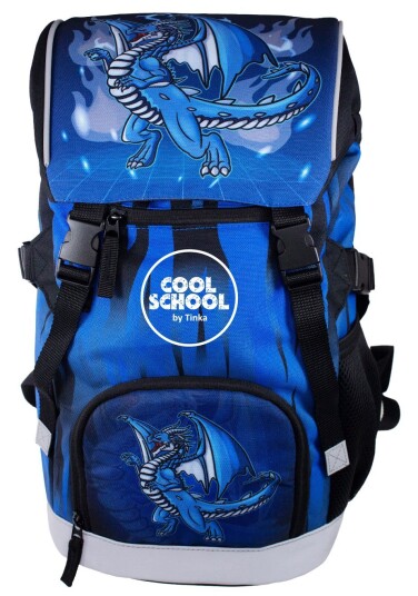 Tinka Skolesekk 22L Drage Cool School