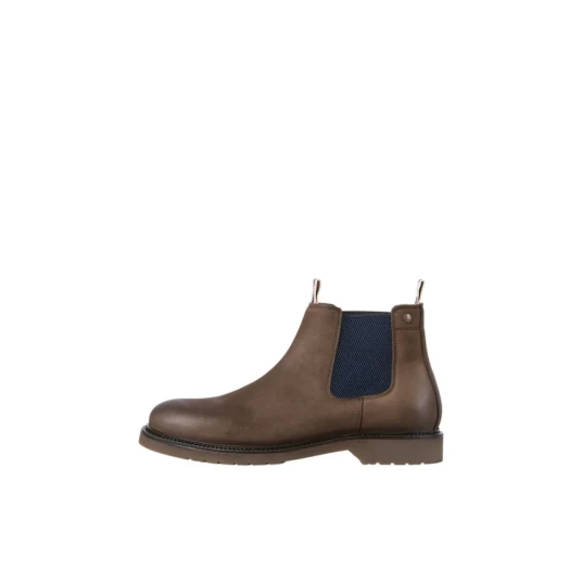 Jack & Jones Boots jfwLeyton Leather SN Brun Jack & Jones Boots jfwLeyton Leather SN Brun