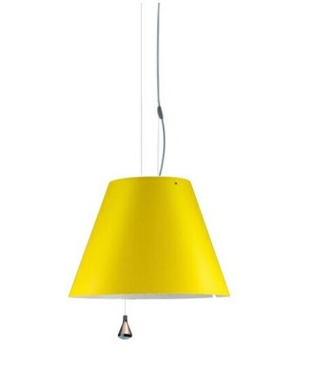 Luceplan - Costanza Pendel Up/Down Smart Yellow Luceplan - Costanza Pendel Up/Down Smart Yellow