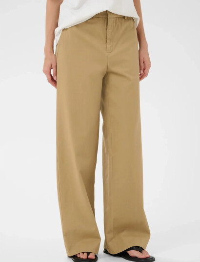InWear Diaziw Wide Pants Beige 34 InWear Diaziw Wide Pants Beige 34