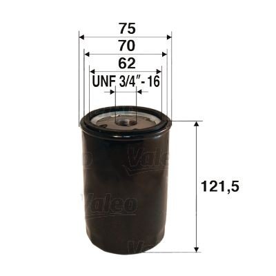 Oljefilter VALEO 586052 Oljefilter VALEO 586052