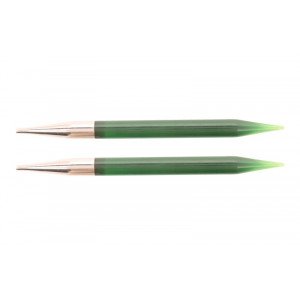 KnitPro Trendz Udskiftelige Rundpinde Akryl 13cm 9,00mm US13 Green