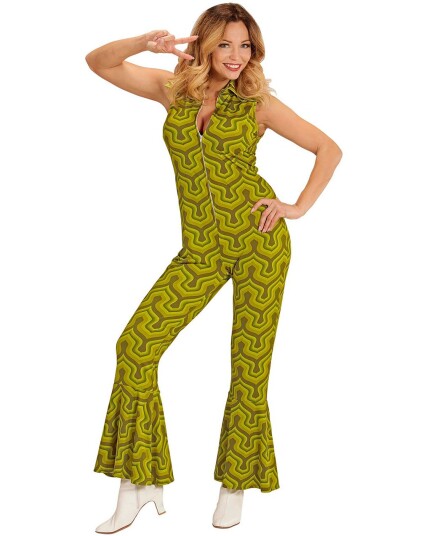 70 Talls Groovy Vibe Jumpsuit Kostyme